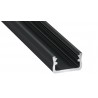 LUMINES PROFIL LED TYP "A" 1M N/T CZARNY