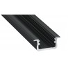 LUMINES PROFIL LED TYP "B" 1M P/T CZARNY