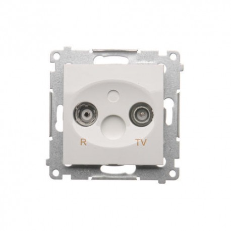 SIMON 54 BIAŁY GNIAZDO RTV KOŃCOWE DAK.01/11SIMON 54 BIAŁY GNIAZDO RTV KOŃCOWE DAK.01/11