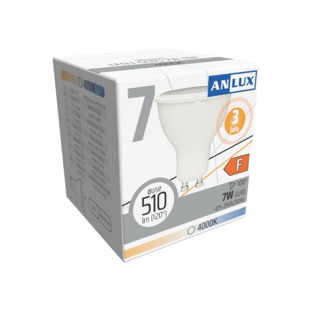 ANLUX LED 7W GU10 230V 4000KANLUX LED 7W GU10 230V 4000K