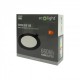 ECO LIGHT  DOWNLIGHT P/T OKRĄGŁY 6W 4000K CZARNY EC20463ECO LIGHT  DOWNLIGHT P/T OKRĄGŁY 6W 4000K CZARNY EC20463